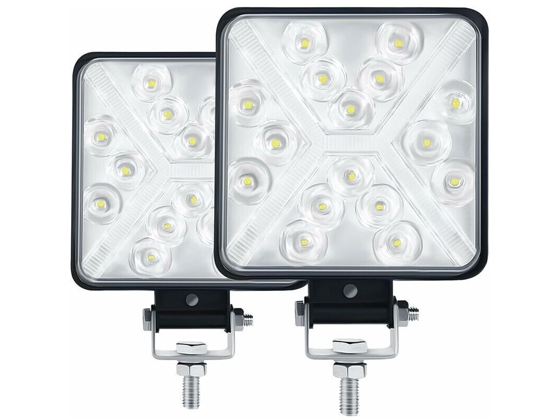 Par De Luces De Trabajo Led De 4 Pulgadas Para Tractor, 300w 12,000