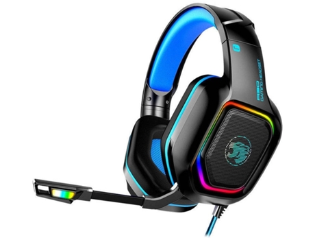 Auriculares Gaming ENKES A30 para Ps4 Ps5 Xbox One Pc Micrófono con cancelación de ruido con cable Luz RGB F