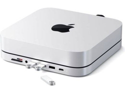 SUPORTE SATECHI MAC MINI CINZA