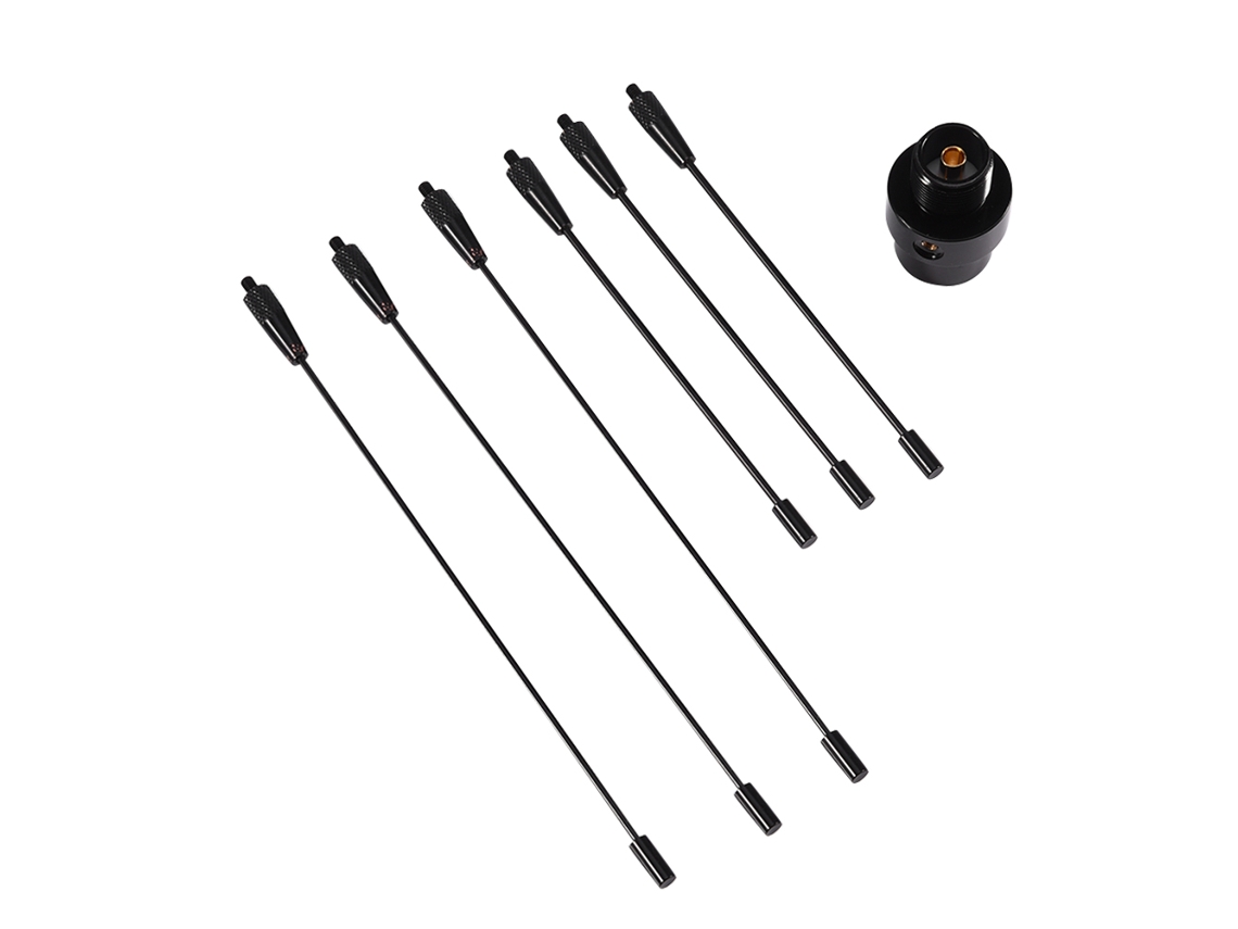 Antena Móvil Terrestre Re-02 Uhf-f De 10-1300 Mhz Para Transceptor De Radio Bidireccional De Automóvil.