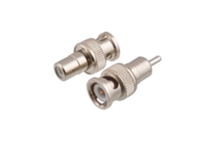 Adaptador Xin Yue 8080 BNC a RCA blanco (macho/hembra)