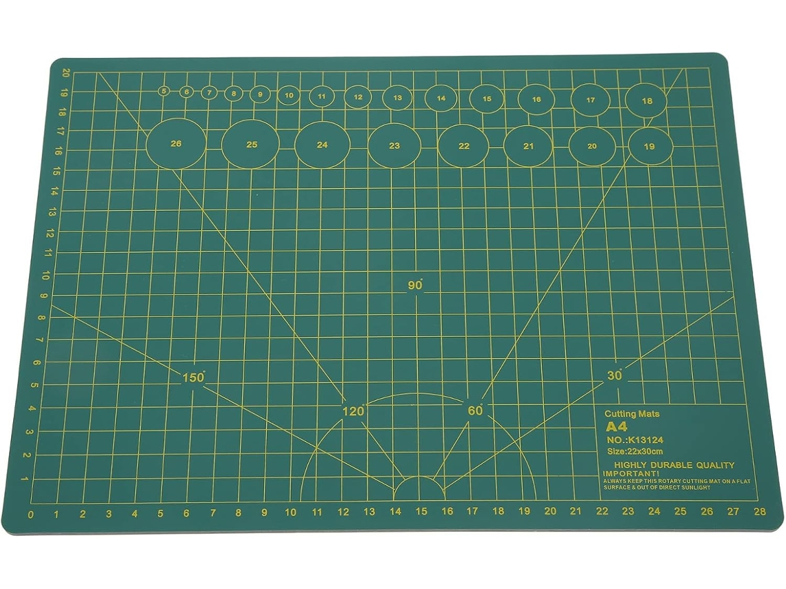 Tapete De Corte A4, Duradero Y Autorreparable Para Costura Y Scrapbooking.
