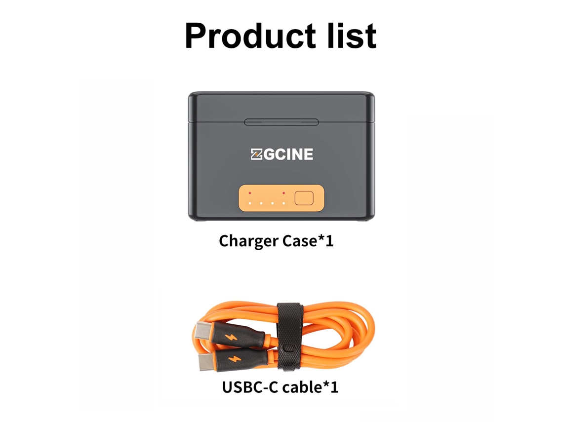 Batería Sony NP-BX1 y cargador USB-C con estuche para cámara Sony