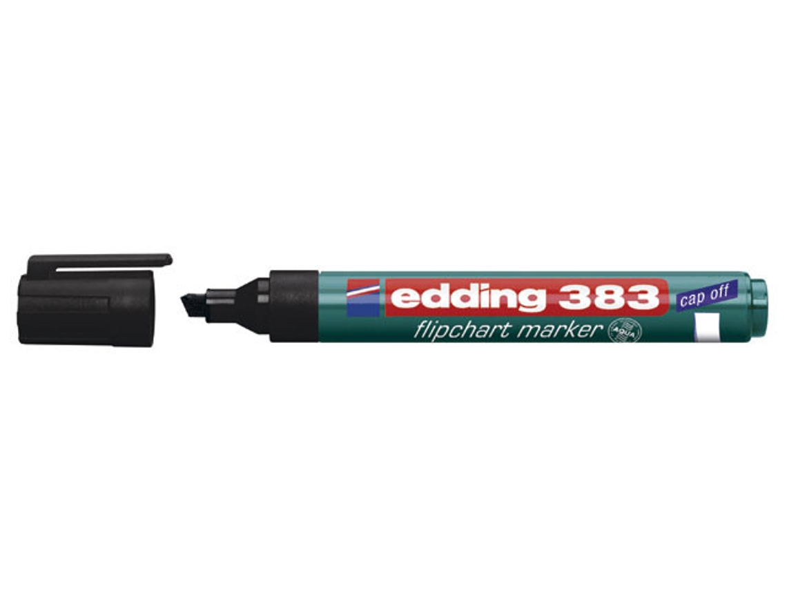 EDDING E-383 Marcador 10 Piezas Negro