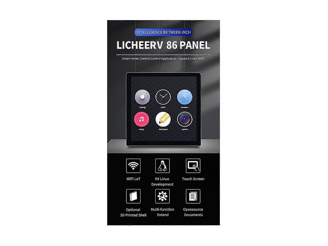 Para El Panel De Control Lichee Rv 86, Placa De Desarrollo D1 Con 512 Mb De Ram, Linux Y Pantalla Táctil De 4 Pulgadas. Brilvibera_ptg