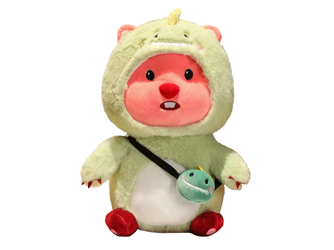Adorable Peluche Suave, Peluche Corto, 30 Cm, Amigo Íntimo, Verde