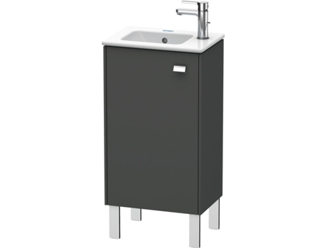 Mueble bajo lavabo DURAVIT Brioso de 42,0 x 28,9 cm 1 puerta con bisagra a la izquierda 1 balda de cristal para lavabo ME by Starck 072343