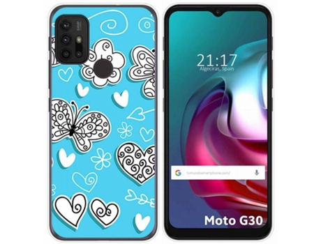 Carcasa Motorola Moto G10 / G30 TUMUNDOSMARTPHONE Dibujos Multicolor