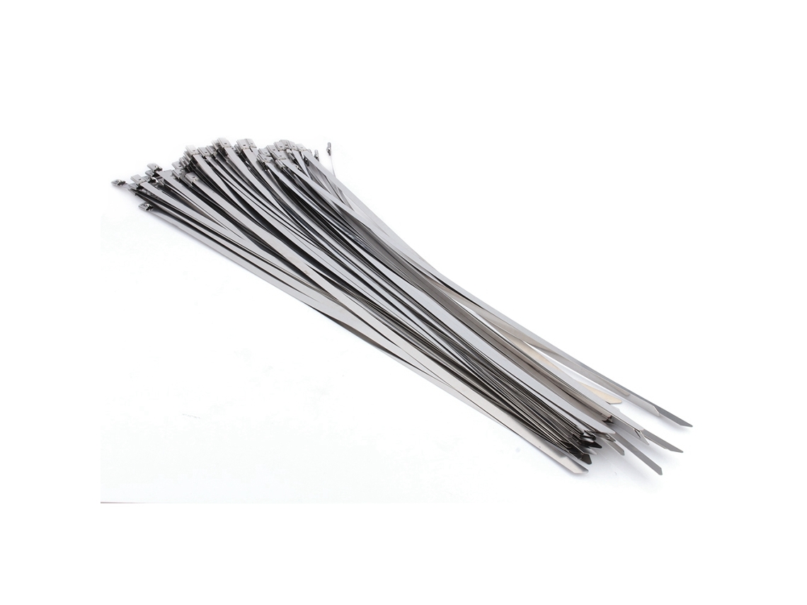 Abrazadera Autoblocante De Acero Inoxidable 304, De 50x500 Mm, Para Tubos De Escape, Cables Y Fijaciones Industriales.