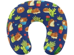 Almohada Bonita Viaje Retro Espuma Viscoelástica Viscoelástica Fácil Relajación Cómodos Familia.brfácil