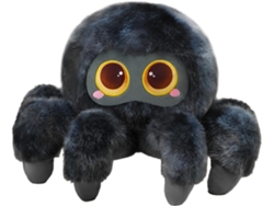 Araña de peluche de 30 cm con ojos grandes para decoración de Halloween para adultos, Quart Vayotoy