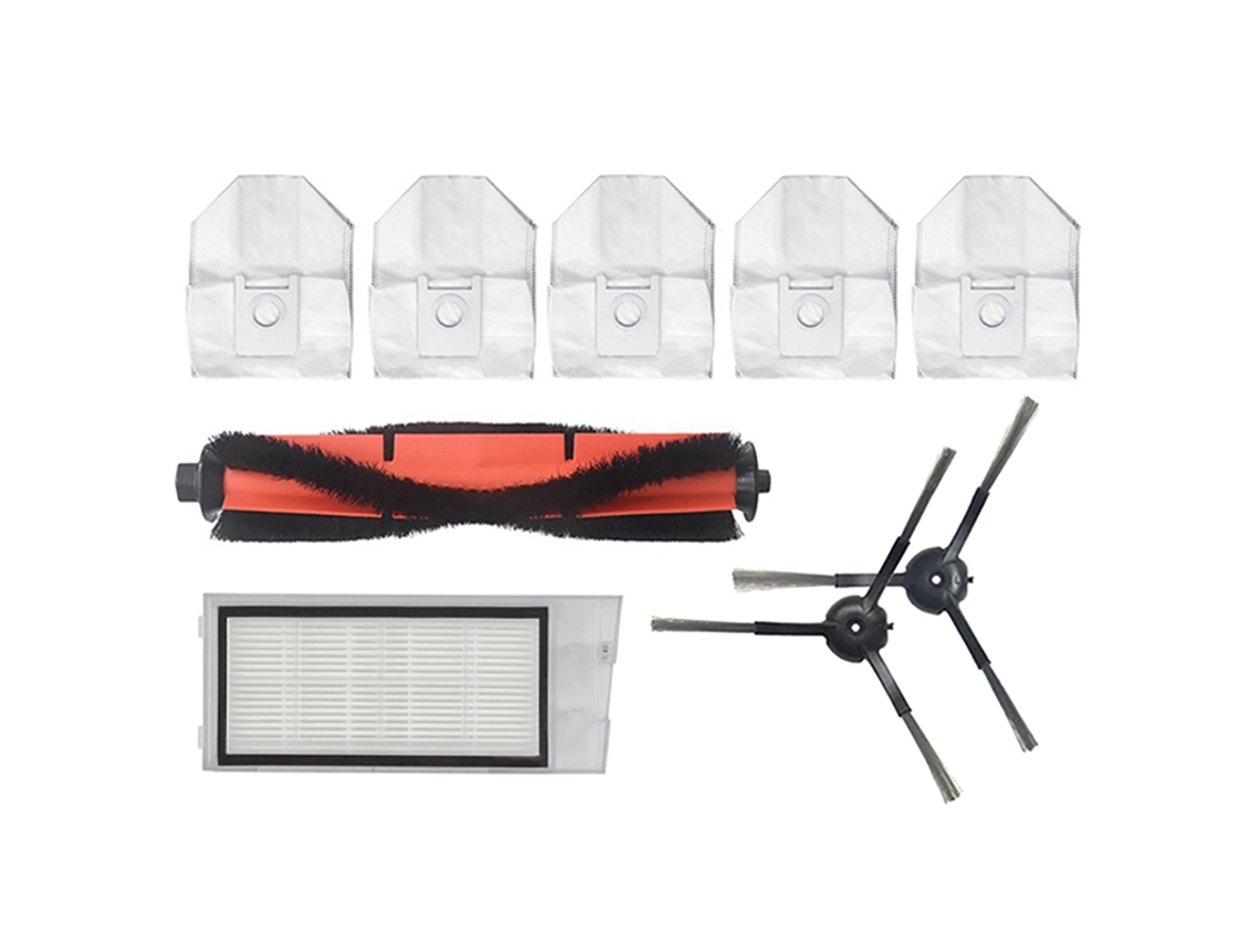 Piezas de repuesto para aspiradora Roidmi Eve Plus, cepillo lateral principal, filtro Hepa, bolsa de polvo, accesorios
