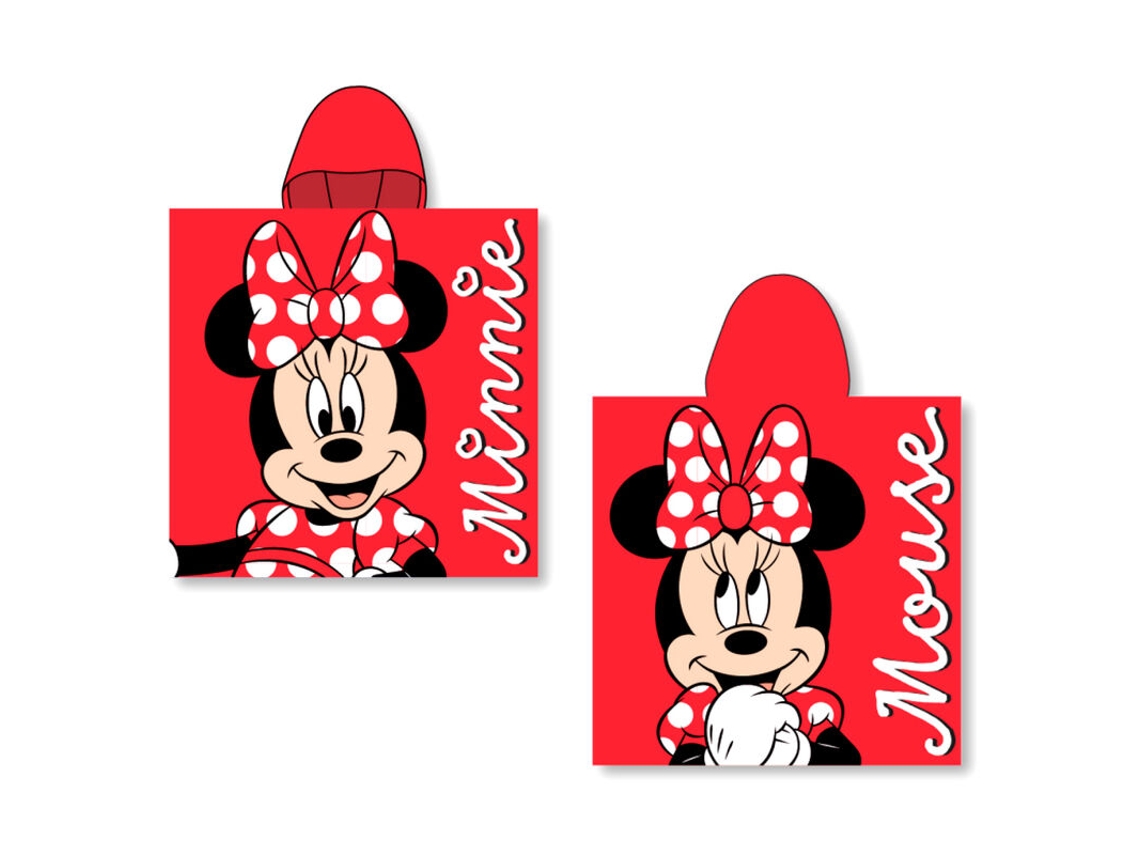Poncho de algodón con toalla B.active de Disney Minnie