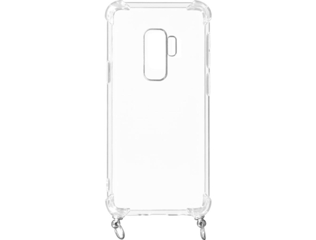 Carcasa Samsung Galaxy S9 Plus AVIZAR Anillo Personalizable con Bisutería Transparente