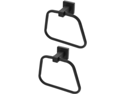 Elegante juego de baño de acero inoxidable