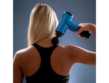 Pistola de masaje para la relajación y recuperación muscular