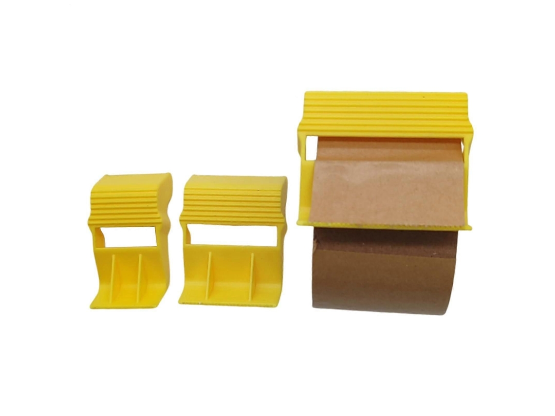 Dispensador compacto de tapas para cinta adhesiva para aplicador de adhesivo de pintura, uso interior y exterior GOKOCO