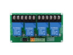 Módulo De Relé De 4 Canales Con Control Automático De Nivel Alto/bajo Y Activación - Componente Electrónico De 12 V