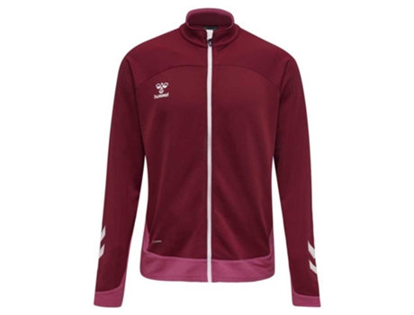 Abrigo para Hombre HUMMEL Lead Poly Rojo para Fútbol (XXL)