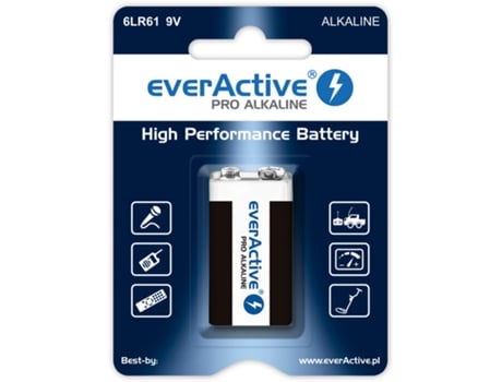 Pila Alcaline 6LR61/6LF22 9 Volts