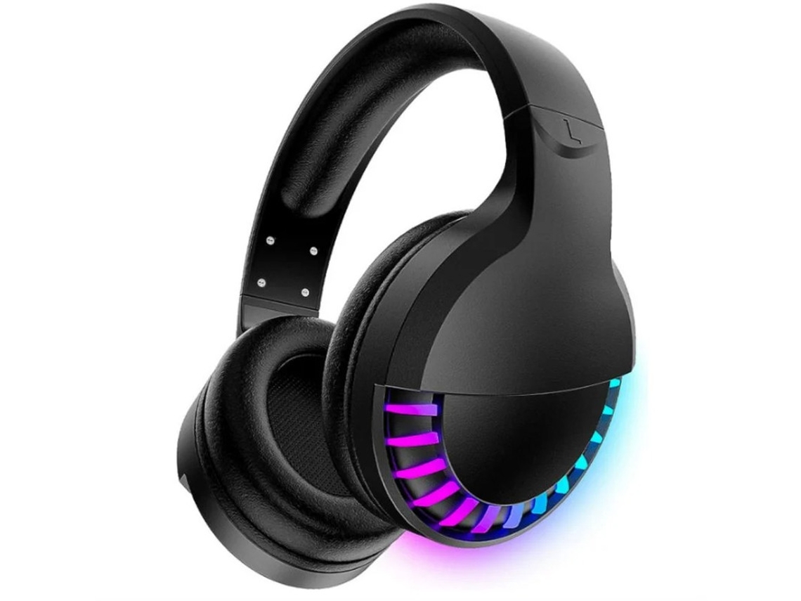 Auriculares Sem Hifi Estéreo Yizhood Bluetooth Negro