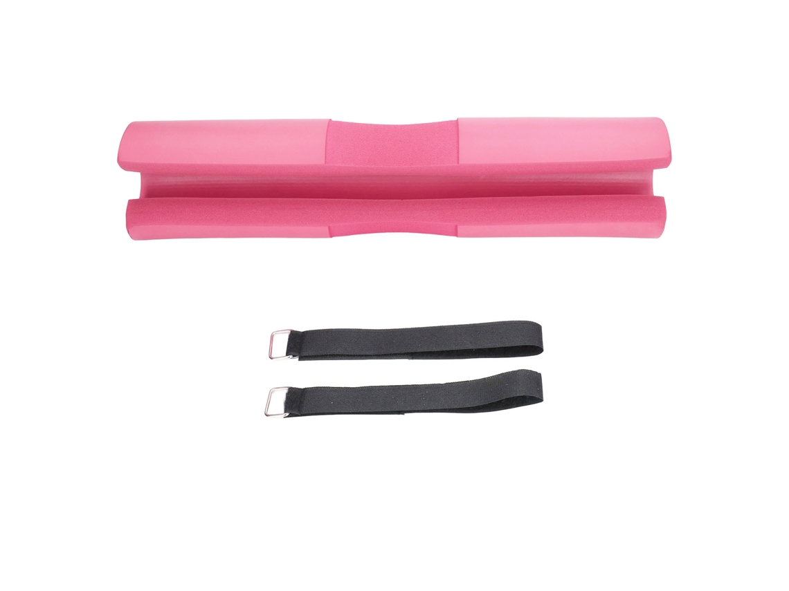 2026-cojín De Barra Para Sentadillas Protector De Cuello Y Hombros Para Sentadillas, Lanzamientos Y Hip Thrusts Rosa