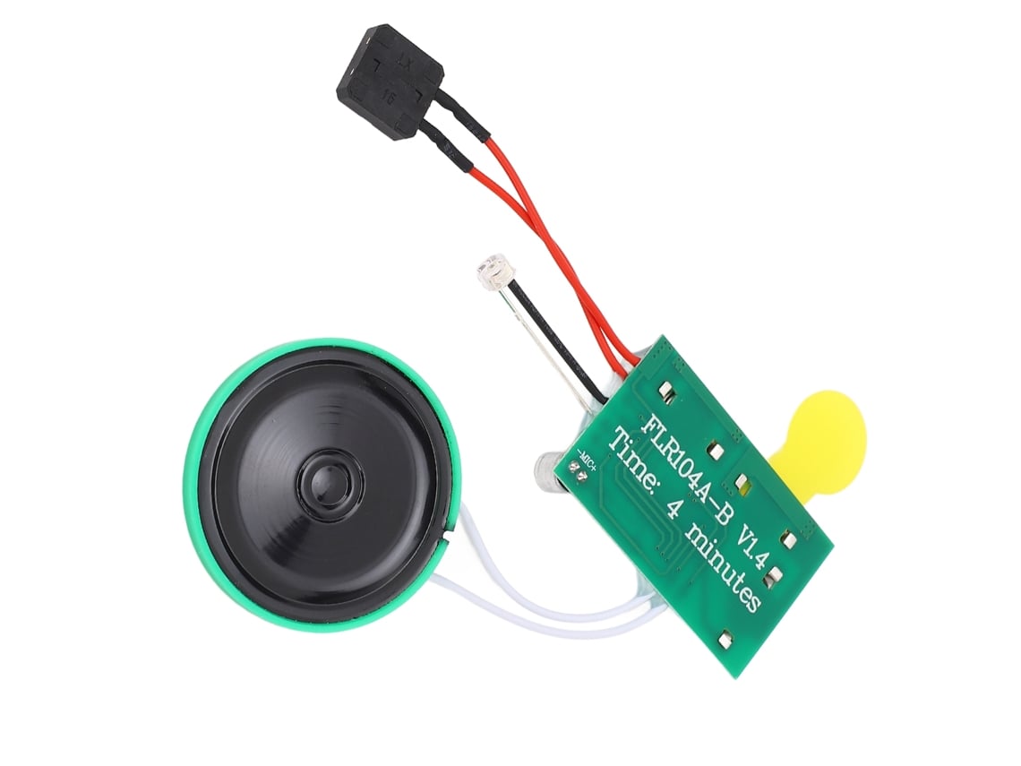 Módulo De Tarjeta De Felicitación Grabable Con Sensor De Luz, Bricolaje En 4 Minutos Para Manualidades Y Juguetes.
