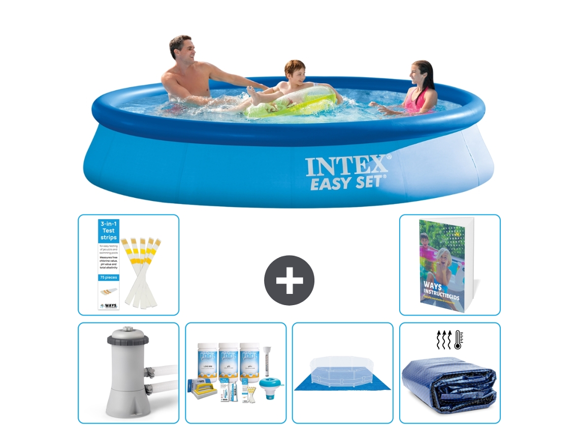 Intex Piscina Easy Set Redonda - 366x76 Cm - 7-peças S289