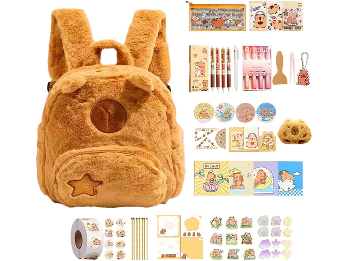 VAYOTOY Bonita mochila escolar de gran capacidad para útiles escolares