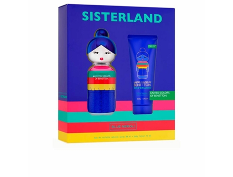 Set de Perfume BENETTON Sisterland Blue Neroli 2 Piezas
