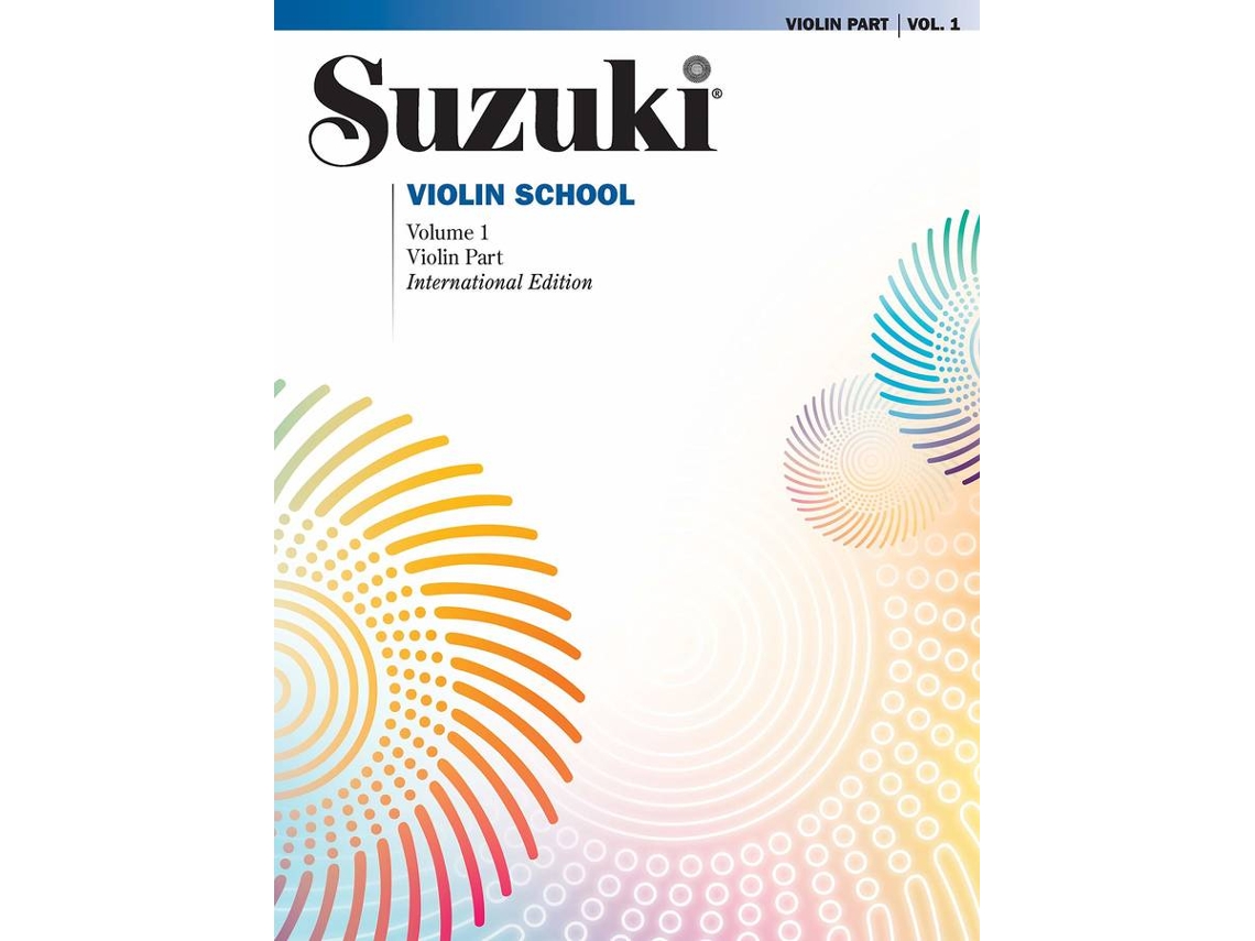 Libro de Métodos Musicales SUZUKI Violin School 1 (Para Violín - Idioma: Inglés)