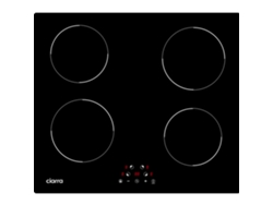 Placa de Induccíon CIARRA CD4BIH-D (Eléctrica - 59 cm - Negro)