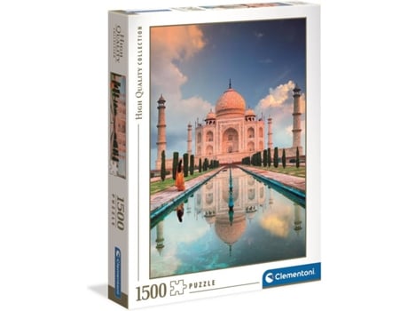 Puzzle CLEMENTONI Taj Mahal, India (Edad Mínima: 10 Años - 1500 Piezas)