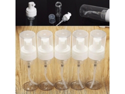 Paquete de 10 botellas de 50 ml con bomba dispensadora de espuma de plástico transparente vacía Rosewell