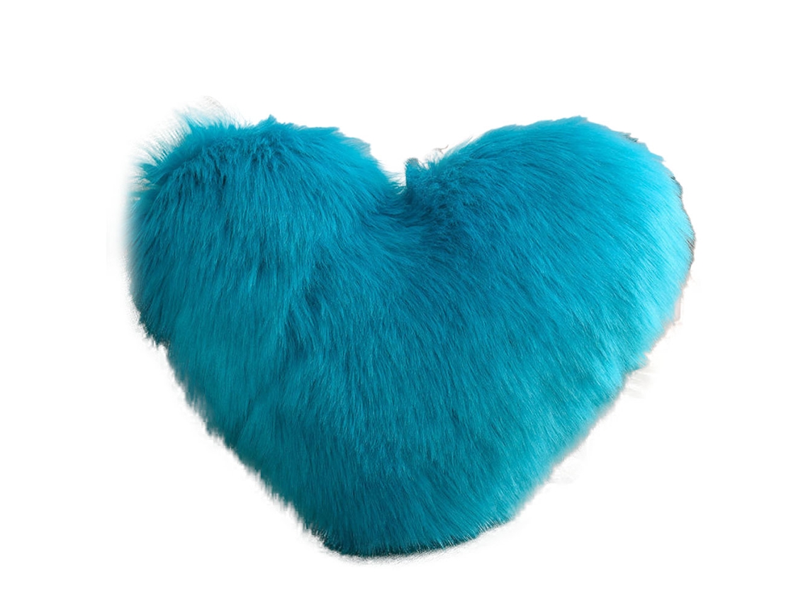 Cojín Corazón En Peluche - Para Fechas Conmemorativas