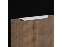 Tirador Para Mueble De Perfil De Aluminio 97 X 1155 X 40 Mm Blanco Mate Lote De 25