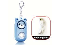 Usb - Una Alarma Personal Equipada Con Una Potente Sirena De 130 Db, Funciones De Seguridad, Linterna Led Y Puerto De Carga Usb Para Emergen