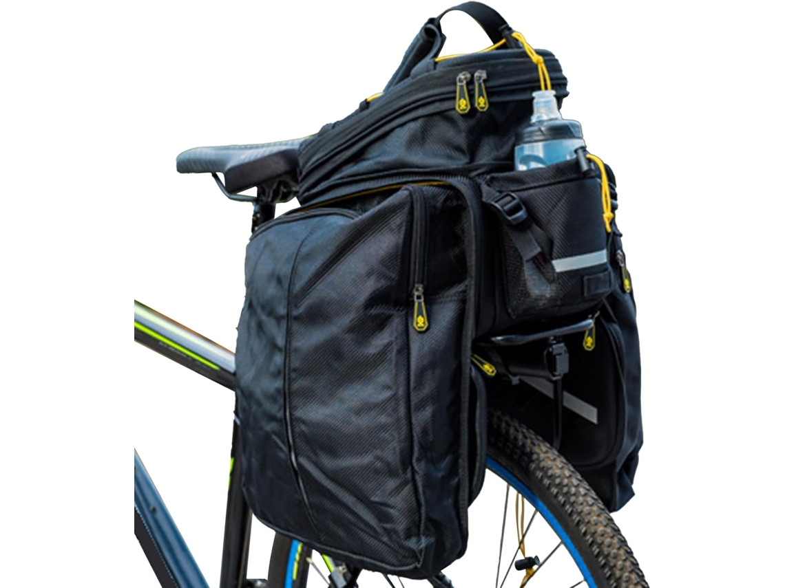 Sillín de bicicleta multifuncional e impermeable, ideal para viajes, camping y aventuras.