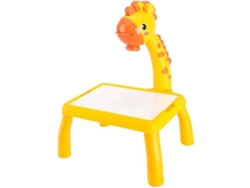 Proyector de tablero de dibujo para niños, tablero de dibujo para niños, mesa de estudio multifuncional con diseño de patrón 270