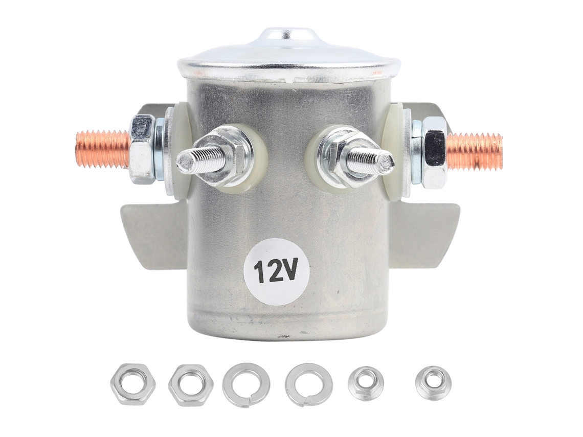 Relé de arranque de 12 V 200 A para placa trasera, bomba de aceite, interruptor magnético normalmente abierto