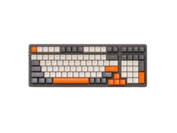 Teclado mecánico de 100 teclas, teclado inalámbrico Bluetooth de 2,4 g Ly Ebike