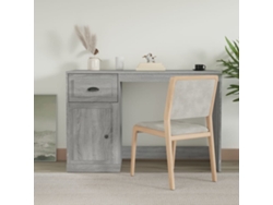 Escritorio | Mesa | Escritorio con cajón 115x50x75 Derivados de madera Gris Sonoma