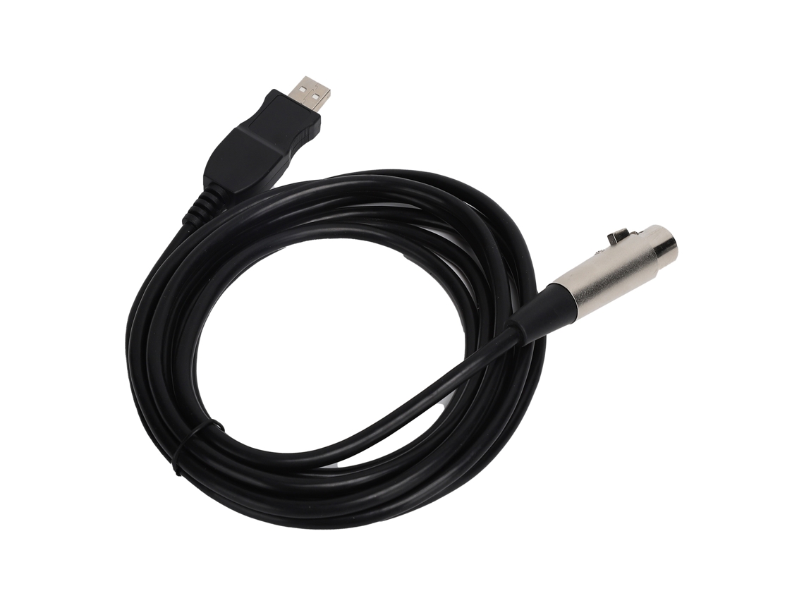 Adaptador Usb A Xlr Hembra Con Función De Grabación, Cable De 3 Metros Para Equipos De Juego.