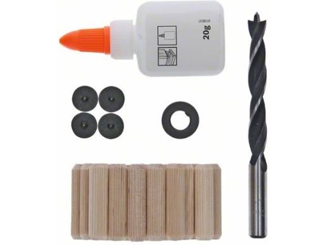 Conjunto de Tacos BOSCH de Madera - 27 Un - 10 mm