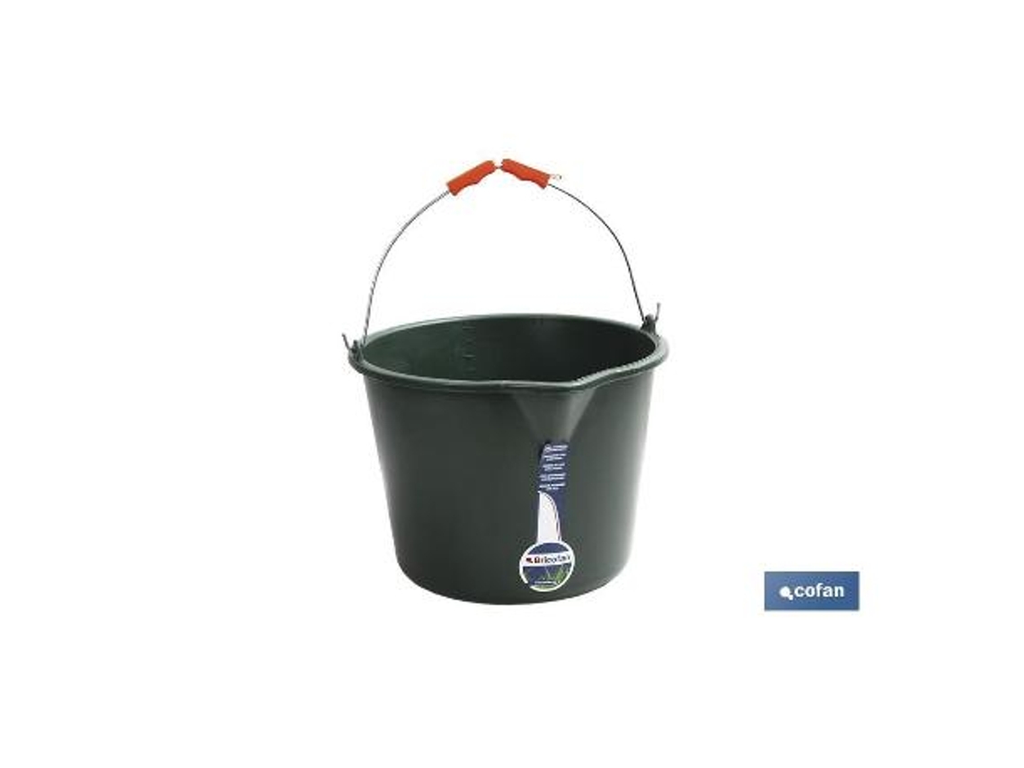 Cubo jardinería con vertedor 12 litros