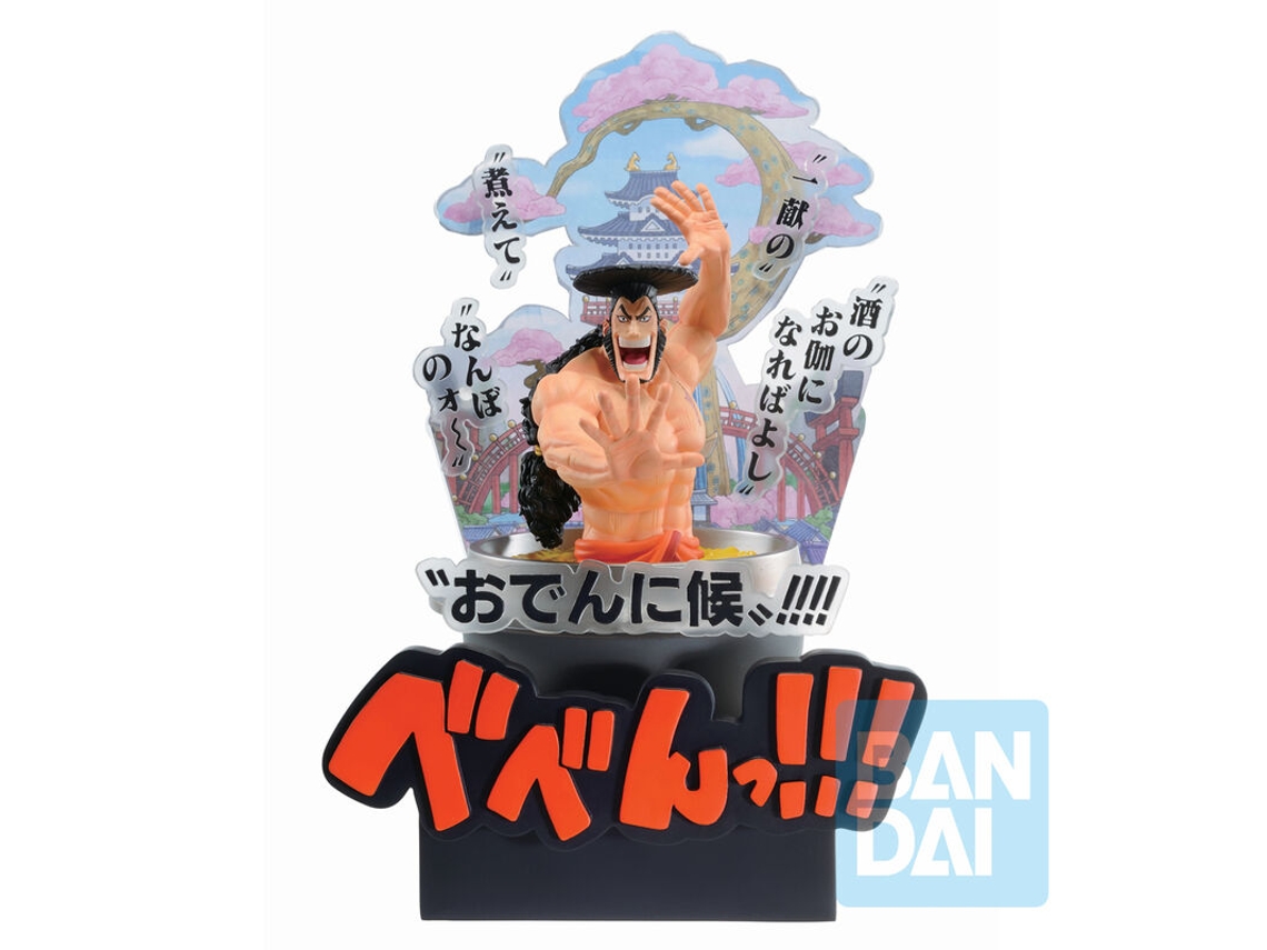 Figura de One Piece del tercer acto del País de Wano de Kozuki Oden Ichibansho de 22 cm B.active
