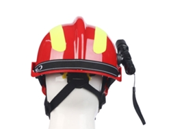 Casco De Rescate De Emergencia Para Bomberos Casco Protector Anti-impacto Resistente Al Calor Con Linterna Y Gafas