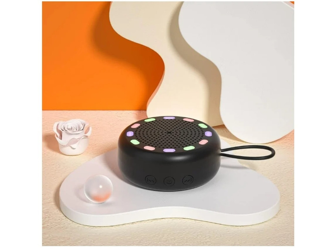 Altavoz Bluetooth inalámbrico portátil para el hogar, viajes al aire libre, sonido potente, graves potentes, regalo ideal, negro Yizhood