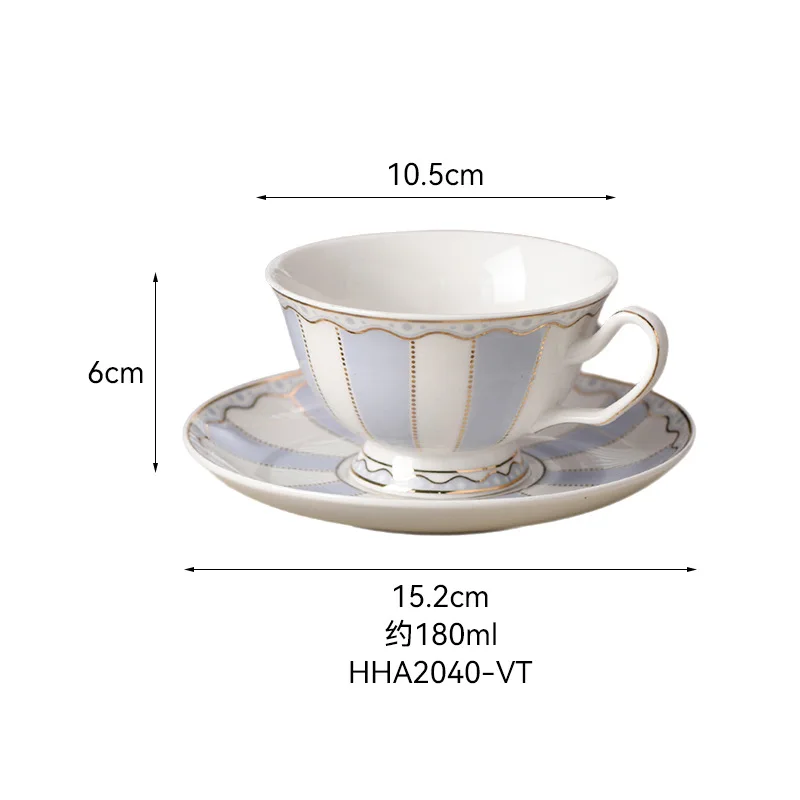 Caneca De Porcelana Fina Estilo Nórdico (roxa, 180ml) Com Decorações Requintadas Em Tons Claros, Uma Xícara De Café Luxuosa.