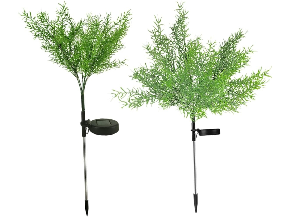 Juego De 2 Luces Solares Para Jardín, Luces Led Para Exteriores, Iluminación Decorativa Y Para Césped.